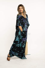 Load image into Gallery viewer, Plus Size Clothing, Tie Dye Kaftans For Women

