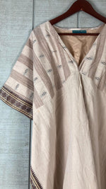 Load image into Gallery viewer, Cotton Caftan Dress | Plus Size Indian Floral Handmade Kaftan
