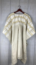 Load image into Gallery viewer, Cotton Caftan Short Dress | Plus Size Indian Floral Summer Kaftan
