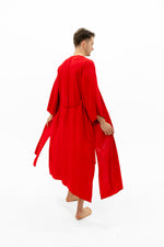 Load image into Gallery viewer, Men's robe in red
