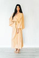 Load image into Gallery viewer, Long kimono robe for women

