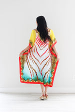 Load image into Gallery viewer, Traditional Kaftan Dress, Tribal Kaftan, Gypsy Caftan Dress, African Kaftan Dress
