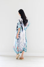 Load image into Gallery viewer, Tribal Kaftan Dress, Plus Size Kaftan Dress, Embellished Kaftan, Oriental Caftan
