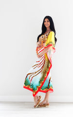 Load image into Gallery viewer, Traditional Kaftan Dress, Tribal Kaftan, Gypsy Caftan Dress, African Kaftan Dress
