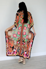 Load image into Gallery viewer, Turkish Abaya Dress, Oriental Kaftan Dress, Plus Size Kaftan, Maxi Tunic Dress
